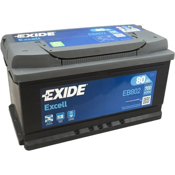 Exide Excell 12V 80Ah 700A EB802