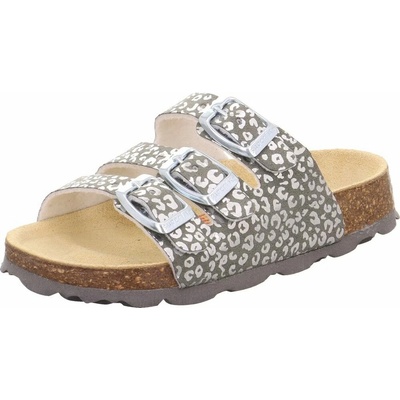 Superfit Dievčenské korkové papuče FOOTBAD Grey 1-800113-2060