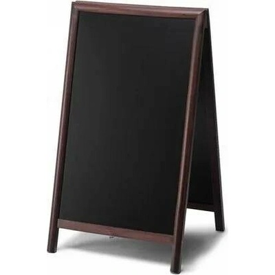 Extera.cz Reklamní křídová tabule A, tmavě hnědá, 117 x 67 cm 79179