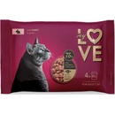 My Love SET s kralikom v jemnej omáčke 4 x 85 g