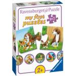 Ravensburger Пъзел Ravensburger от 9 х 2 части - Животни от фермата (05072) - ozone