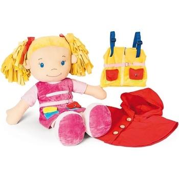 Image 1 of Nowa Szkola Кукла за игра Nowa Szkola - Момиче с дрехи, 75 cm (6620040017)