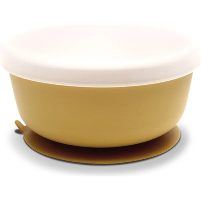 Lorelli Силиконова купа с ваккум и капак Lorelli - Natural, Yellow (10230640001)