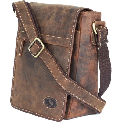 Giorgio Carelli: unisex sťahovacia kožená 26 cm