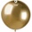 Gemar Кръгъл хромиран балон SHINY златист 80 см