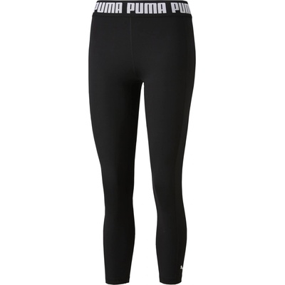 Puma dámske legíny TRAIN PUMA STRONG HIGH WAIST FULL TIGHT čierna biela