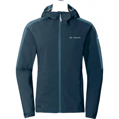 Vaude Дамско водоустойчиво яке за колоездене Vaude Women's Moab Rain Jacket II Cycling jacket - Dark Sea Uni - размер 46 (EU) (151-0333-0716)