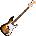Squier Mini Precision Bass LRL 2-Color Sunburst Електрическа бас китара