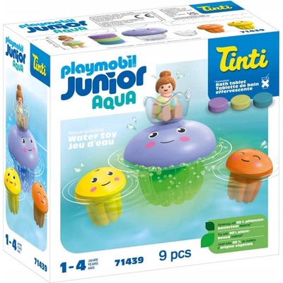 Playmobil Junior Aqua & Tinti Junior & Tinti: Farebná rodina medúz