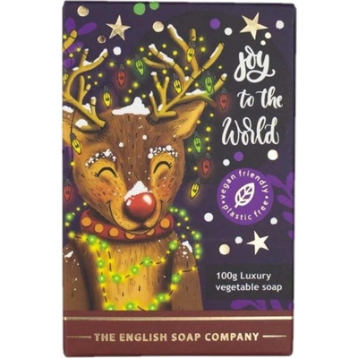 English Soap Company Vianočné tuhé mydlo Sob Kadidlo & Myrha 100 g