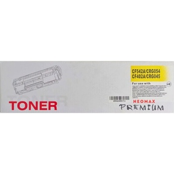 Compatible Тонер касета за HP Color LaserJet Pro M254nw/M254dw/MFP M280nw/MFP M281fdn/MFP M281fdw, Canon i-SENSYS MF-6xx Series - Yellow - CRG045Y/CRG054Y - HT-CF542A - Neomax - Неоригинална, заб. : 1400 брой копия (HT-CF542A)