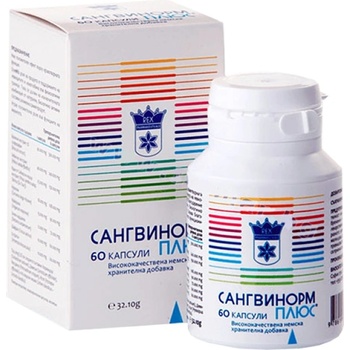 Image 1 of Vitalis Pharma Сангвинорм Плюс [60 капсули]
