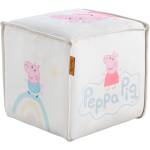 Roba Бял кадифен детски пуф Peppa Pig - Roba (450134PP1)