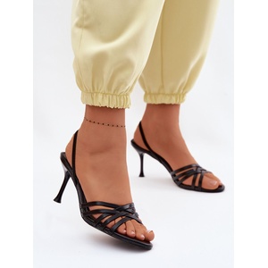 Step in style Дамски сандали с ток модел 227449 Step in style