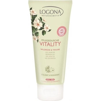 Logona Vitality sprchový gel růže a hrozny 200 ml