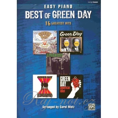BEST OF GREEN DAY noty pre klavír