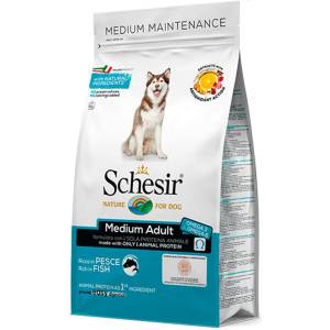 Schesir куче Medium Adult - Тунец и херинга с ориз 12 кг