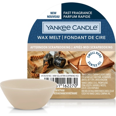 Yankee Candle Afternoon Scrapbooking vonný vosk do aromalampy 22 g – Sleviste.cz