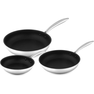 Siguro Sada pánví Pure Delight, průměr 20 + 24 + 28 cm, ocel, ILAG
