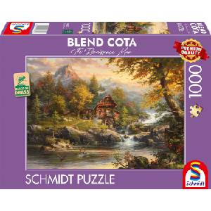 Schmidt Spiele Пъзел Schmidt от 1000 части - Лятна къща (58639)