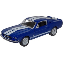 Kinsmart Ford Mustang Shelby GT-500 1967 modrý 1:38