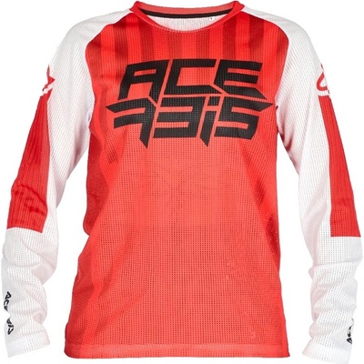 Acerbis J-WINDY FIVE KID VENTED červeno-biely
