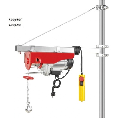 Parkoff Mini elektrický naviják 300-600kg 20-10m YT-300/600