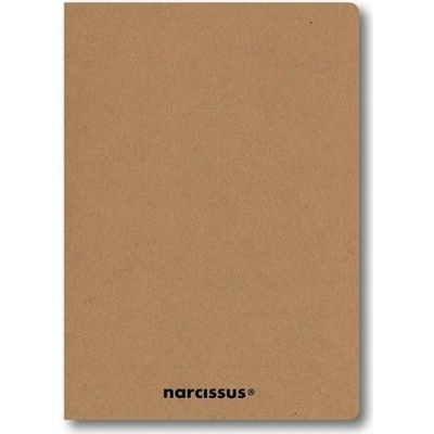 Narcissus Sešit A5 ECO KRAFT čtverečkovaný