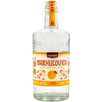 Marsen Traditional Marhuľovica 42% 0,7 l (čistá fľaša)