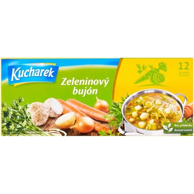 Kucharek Kuchárok Bujón zeleninový 120 g
