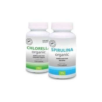 Empower Supplements Bio Chlorella 750 tablet + Bio Spirulina 750 tablet