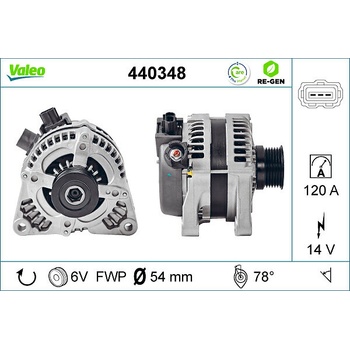Alternátor VALEO 440348