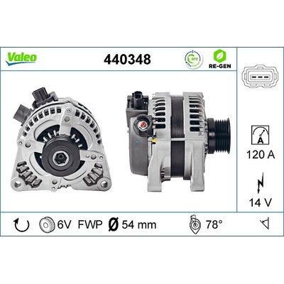 Alternátor VALEO 440348