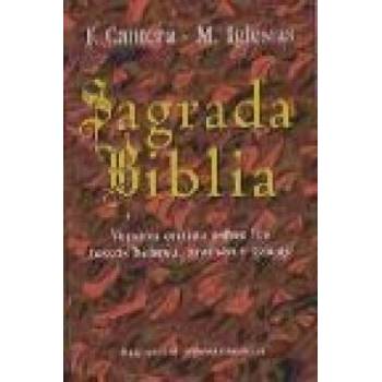 Image 1 of Sagrada Biblia : versión crítica sobre los textos hebreo, arameo y griego | Francisco . . . [et al. ] Cantera Burgos, José Manuel Iglesias González
