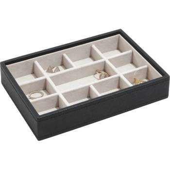 Stackers Ковчеже за бижута Stackers 11 камери минi кадифеночерено (75467)