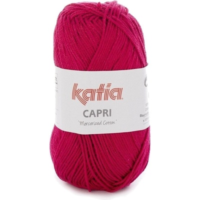 Katia Capri 82129 Dark Fuchsia Плетива прежда (82129)