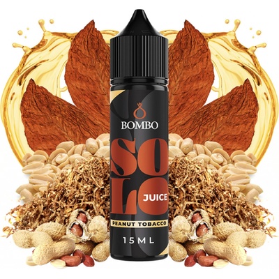 Bombo Solo Juice Shake & Vape Peanut Tobacco 15 ml