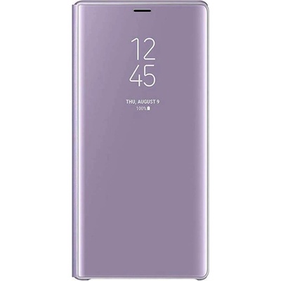 Samsung Clear View Stand Cover EF-ZN960CV - оригинален кейс с поставка, през който виждате информация от дисплея за Samsung Galaxy Note 9 (лилав)