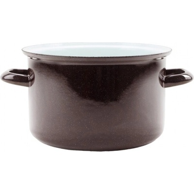 BELIS SFINX Smaltovaný hrnec 24 cm 6.1 l STANDARD hnědý 21424-07900005