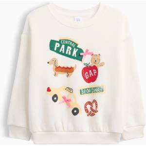 GAP Бебешки суитшърт с логото на GAP GAP | Byal | Момчешки | 18-24 месеца