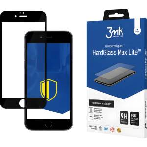 3mk Protection HardGlass Max Lite - защитно стъкло за Apple iPhone 6/iPhone 6s - Черен KP21021