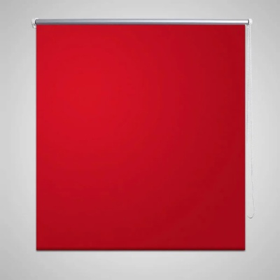 vidaXL Руло щора 80 х 175 см, цвят червен (240111)