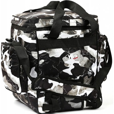 York rybářská taška white camo thermo