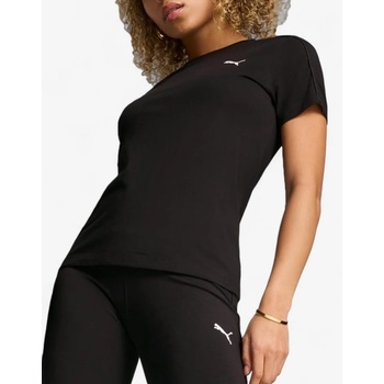PUMA Her Cotton Tee Black