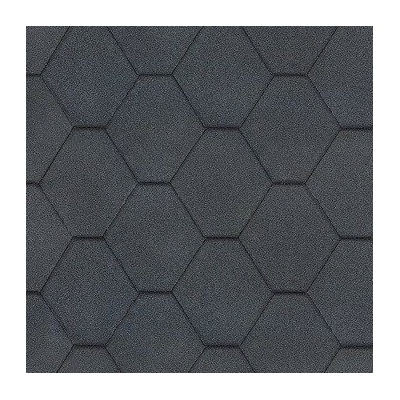 Shinglas Rock Hexagonal čierna