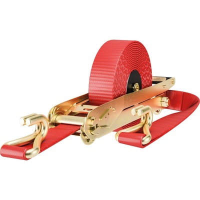 Quickloader Popruh jednodílný samonavijecí s ráčnou 4000HD 50 mm x 8 m DJ-hooks