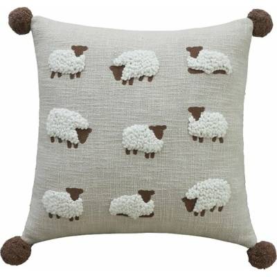 F&F Home Sheep Textured vankúš 45x45