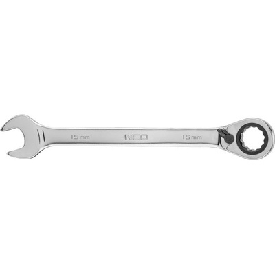 NEO Tools klíč ráčnový 15mm přepínání 09-327