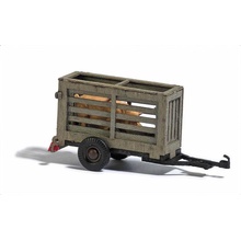 BUSCH 59938 Přívěs dvoukolový s prasátkem 1:87