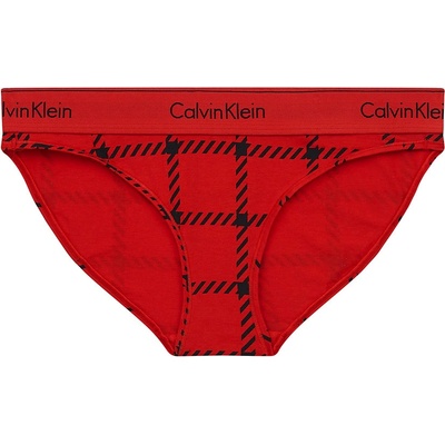 Calvin Klein nohavičky Modern Cotton red graphic print